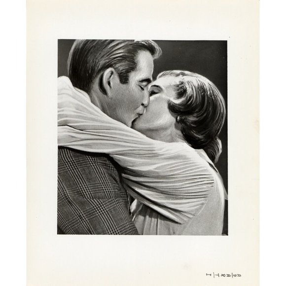 Julie Andrews Ad Art Photograph Star Movie 8 x 10 Kissing Couple 1968 - Picture 2 of 2